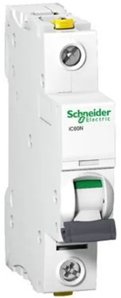 Schneider Electric Acti9 automatsäkring ic60n, 1p 13a c, med dubbel terminal, 18 mm