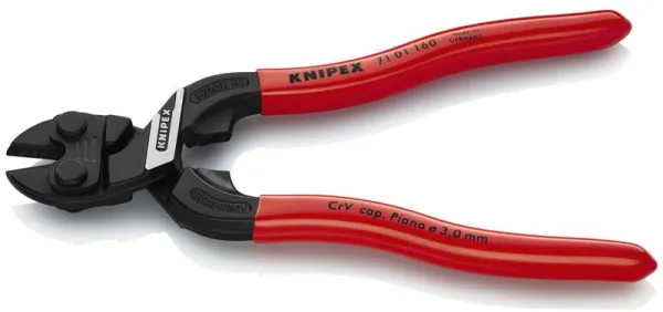 Knipex KNIPEX CoBoltÂ® S Kompakt bultsax svart atramenterad, belagd med plast 160 mm