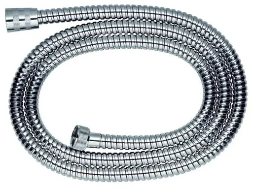 Saniscan Basis Duschslang, 2,0 meter, Krom