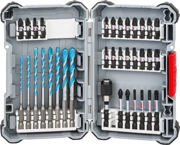 Bosch set med bits för Impact Control-skruvdragare, 35 st.