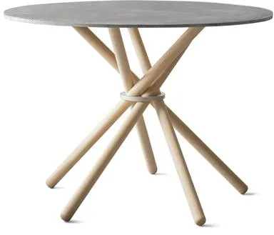 Eberhart Hector 105 Matbord Ljus Betong/Ljus Ek